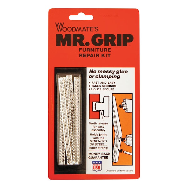 Woodmates Woodmate Mr. Grip 1/2 in. D X 4 in. L Steel Screw Hole Repair Kit 1 pk 1298 - main